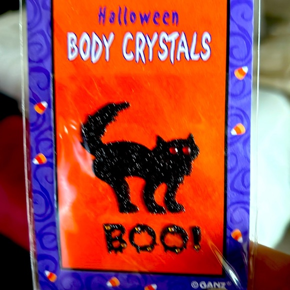 Spooky sparklers Halloween 🎃 Black CAT 🐈‍⬛ body crystals by Ganz - Picture 1 of 1